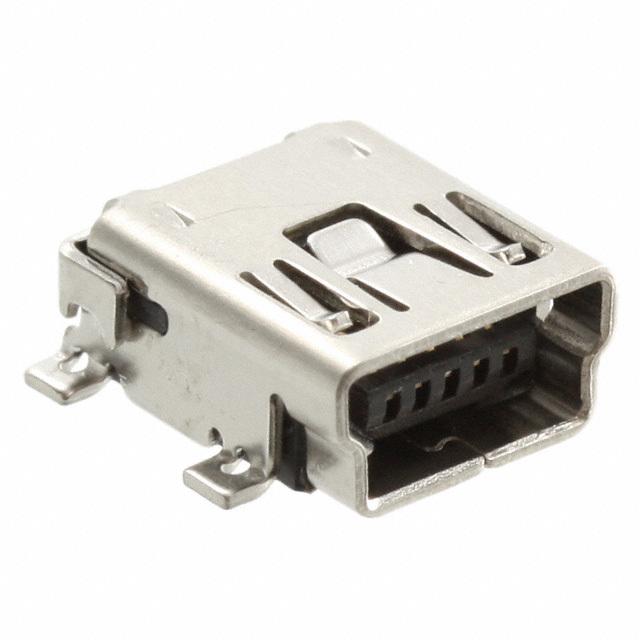 CONN RCPT USB2.0 MINI B SMD R/A 1734035-1 AMP Connectors / TE ...