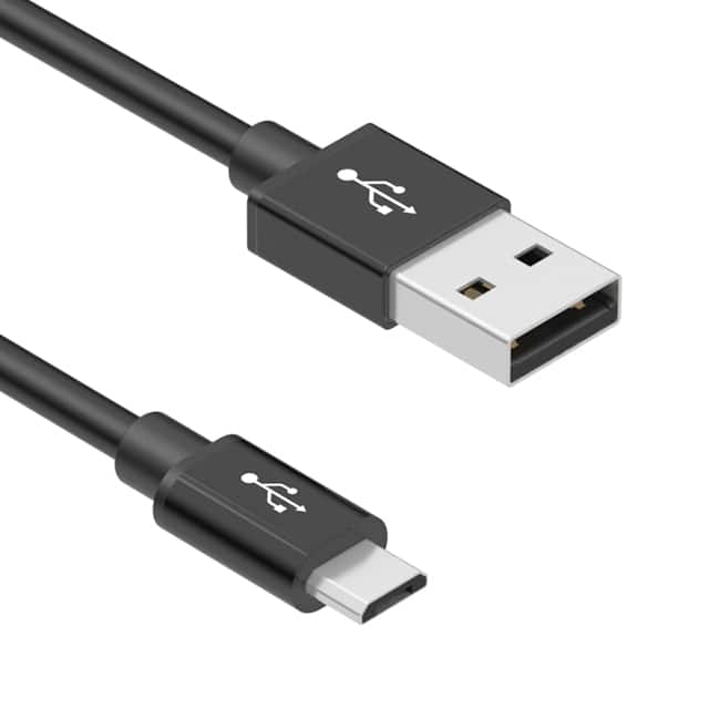 CBL USB2.0 A PLG-MCR B PLG 3.28'【10-02333】