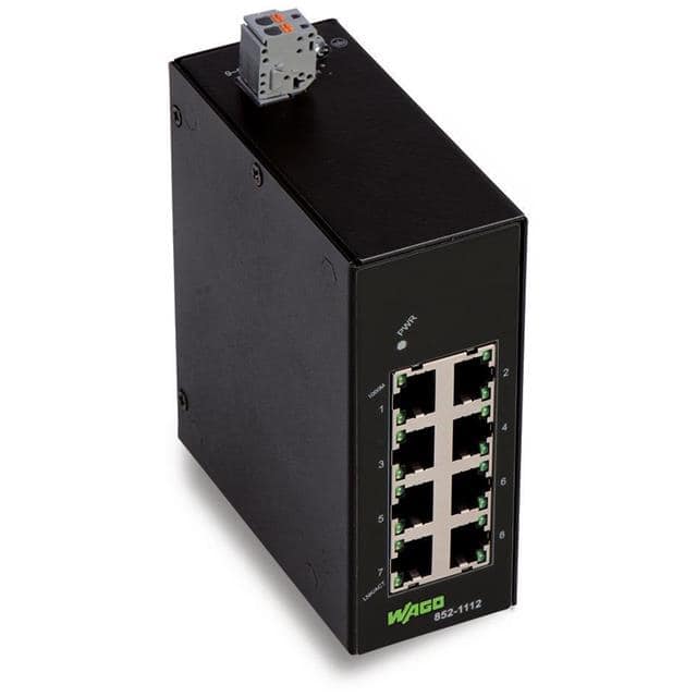 INDUSTRIAL-ECO-SWITCH; 8-PORT 10【852-1112】