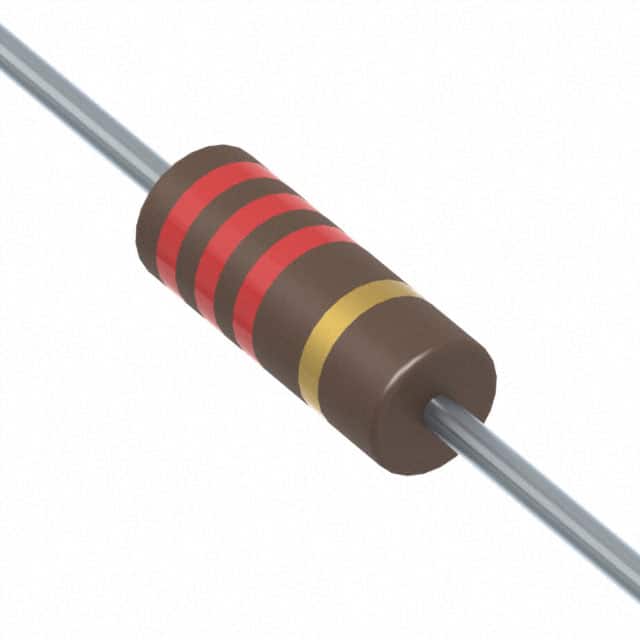 YOKIVE 400pz Resistori A Film Di Carbonio Da 2.2k Ohm, 1/4W, Tolleranza 5% Per Progetti Elettronici Fai-Da-Te (4 Bande Colorate) - 3