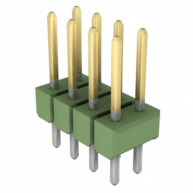 CONN HEADER VERT 8POS 2.54MM 826632-4 AMP Connectors / TE Connectivity製 ...