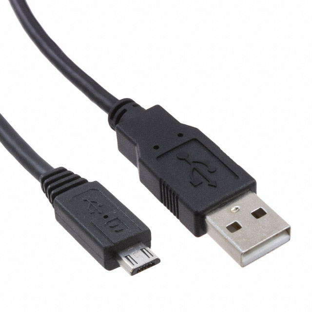 【ZX40-B-5S-500-STDA】CBL USB2.0 A PLG-MCR B PLG 1.64'