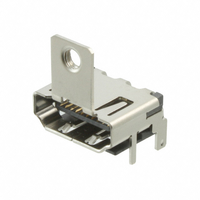 【685119135725】CONN RCPT HDMI 19POS SMD R/A