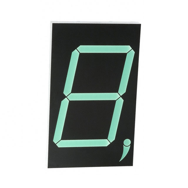 【LTS-50801G】DISPLAY 7-SEG 5" SGL GREEN 10DIP