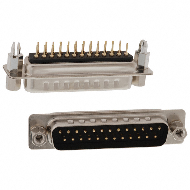 【171-025-113R911】CONN D-SUB PLG 25POS PNL MT SLDR