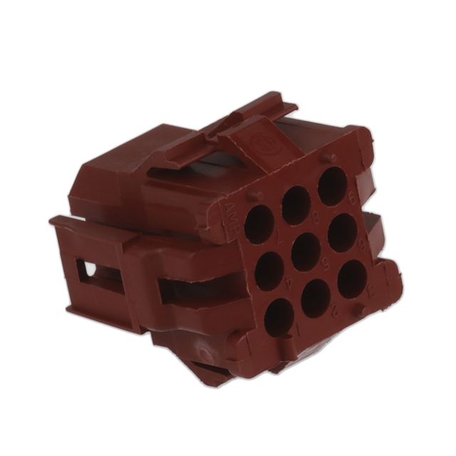 【1-640521-0】CONN PLUG HSG 9POS 4.20MM