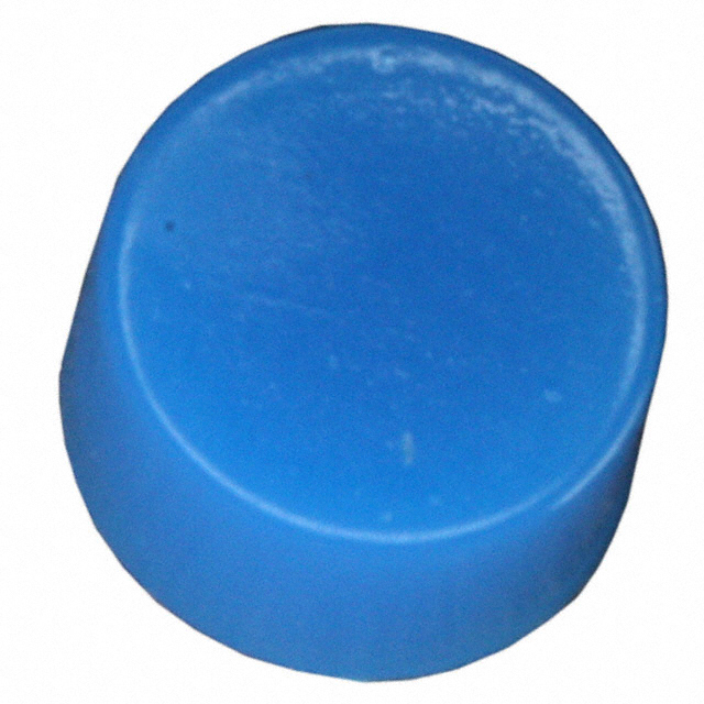 【140000481407】CAP PUSHBUTTON ROUND BLUE