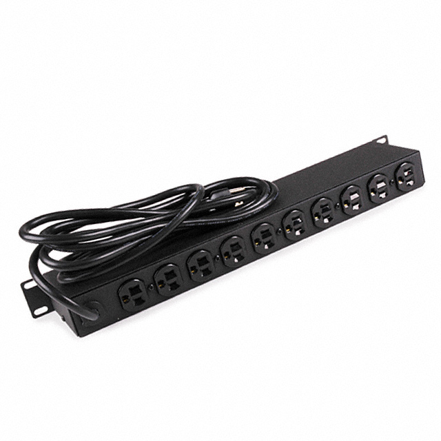 【POWERSTRIP-10S】10 OUTLET POWERSTRIP W/SRG PROTE