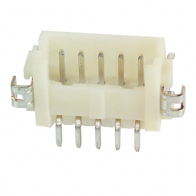 【DF13A-5P-1.25H(20)】CONN HEADER SMD R/A 5POS 1.25MM