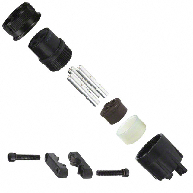 【ACC06E20-19R(025)】CONN PLUG FMALE 3P SILVER CRIMP