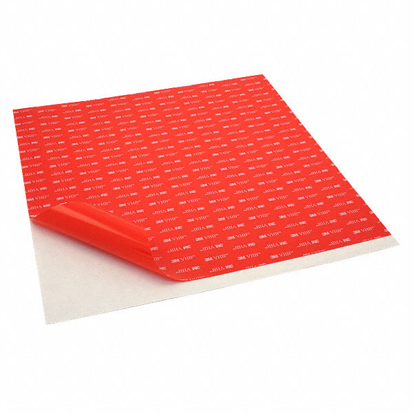 【4905SQ-12(6)】TAPE DBL SIDED CLR 12"X12"