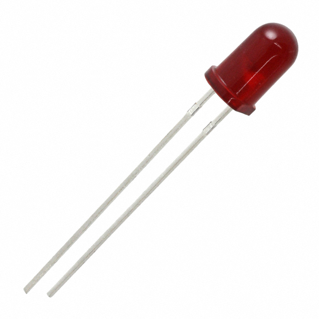 【HLMPD150A】LED RED DIFFUSED T-1 3/4 T/H