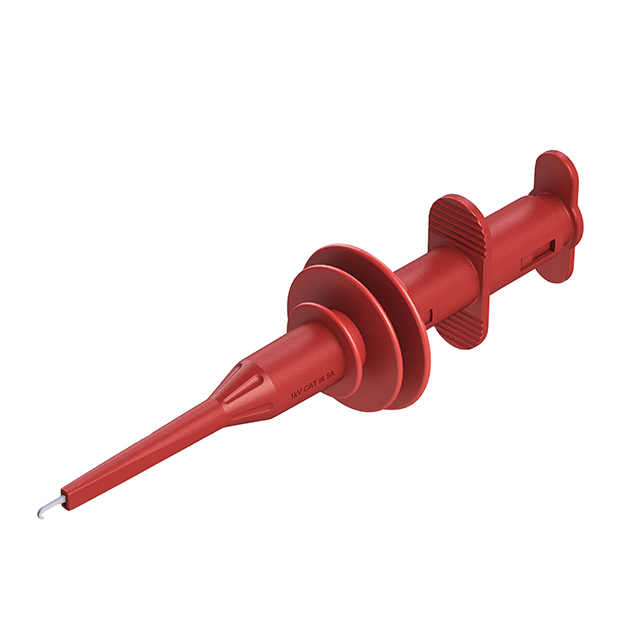 【CT4401-2】HOOKCLIP RED 4MM SHTH BANA JACK