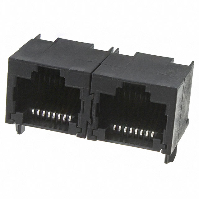 【5406526-1】CONN MOD JACK 8P8C R/A UNSHLD