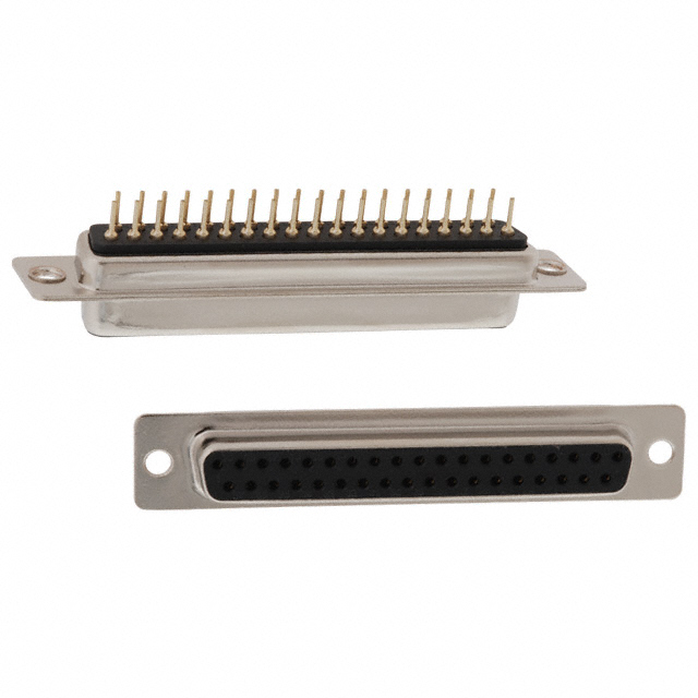 【171-037-213R001】CONN D-SUB RCPT 37P PNL MNT SLDR[トレイ]