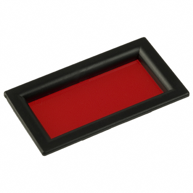 【6301050】LED DISPLAY BEZEL BLK W/RED LENS