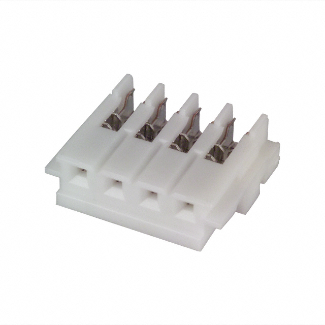 【04HR-6S-P-N】CONN RCPT 4POS IDC 26AWG TIN