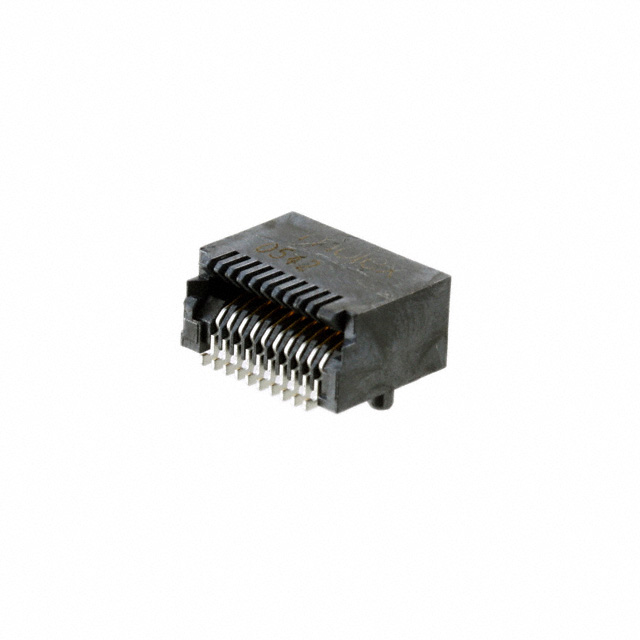 【0744410001】CONN SFP+ RCPT 20POS SLD R/A SMD