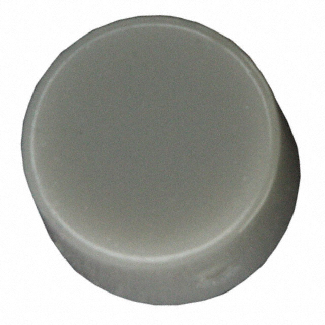 【140000481408】CAP PUSHBUTTON ROUND GRAY