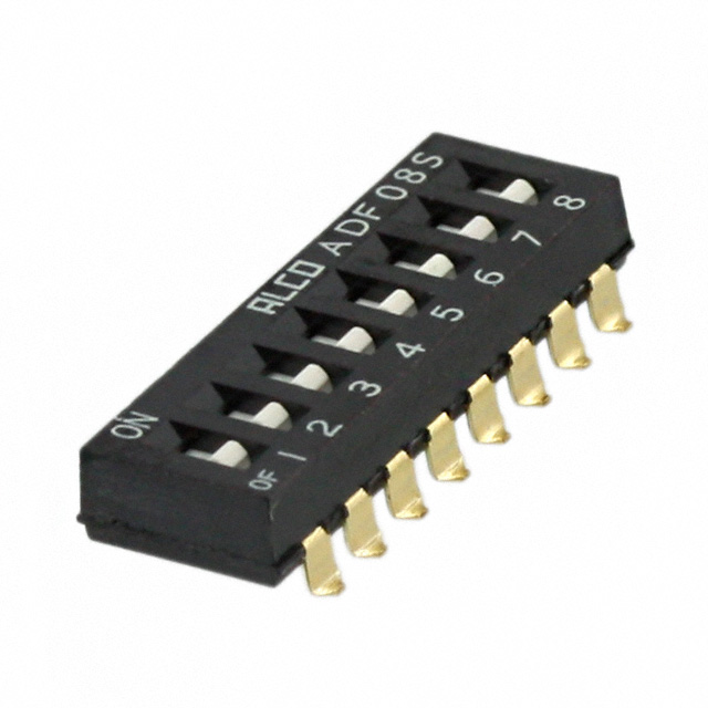 【4-1825059-1】SWITCH DIP SLIDE SPST 25MA 24V
