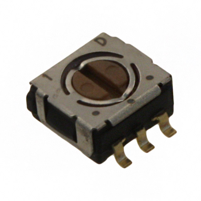 【CS-4-13NTB】SWITCH ROTARY DIP SP3T 0.1A 16V