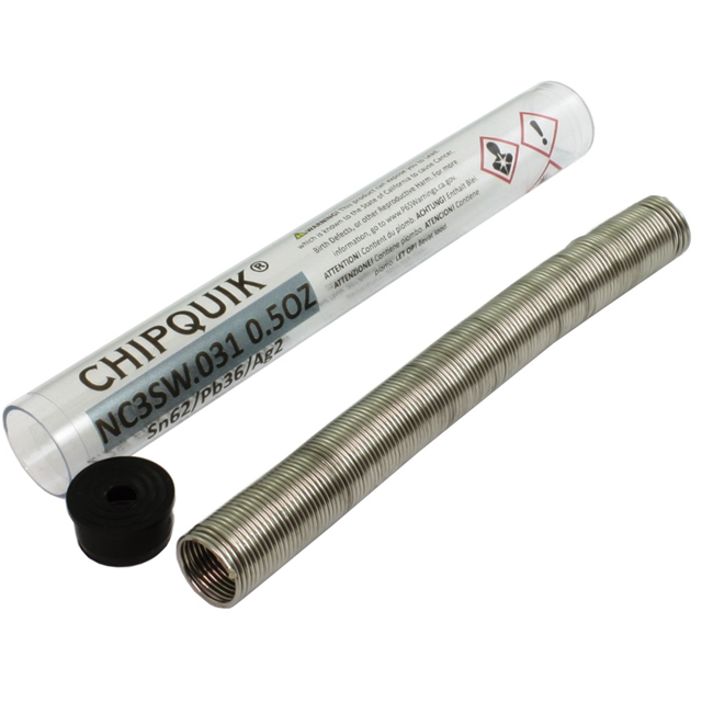 【NC3SW.031 0.5OZ】SOLDER WIRE MINI POCKET PACK 62/