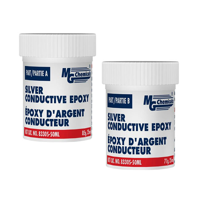 【8330S-50ML】SILVER CONDUCTIVE EPOXY, 4 HR PO