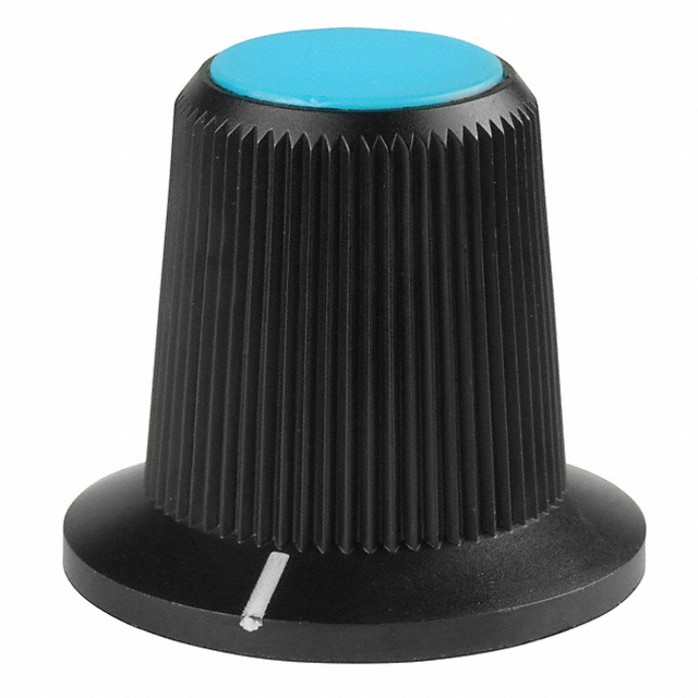 【AT4104G】SW CAP LARGE ROTARY KNOB BLUE
