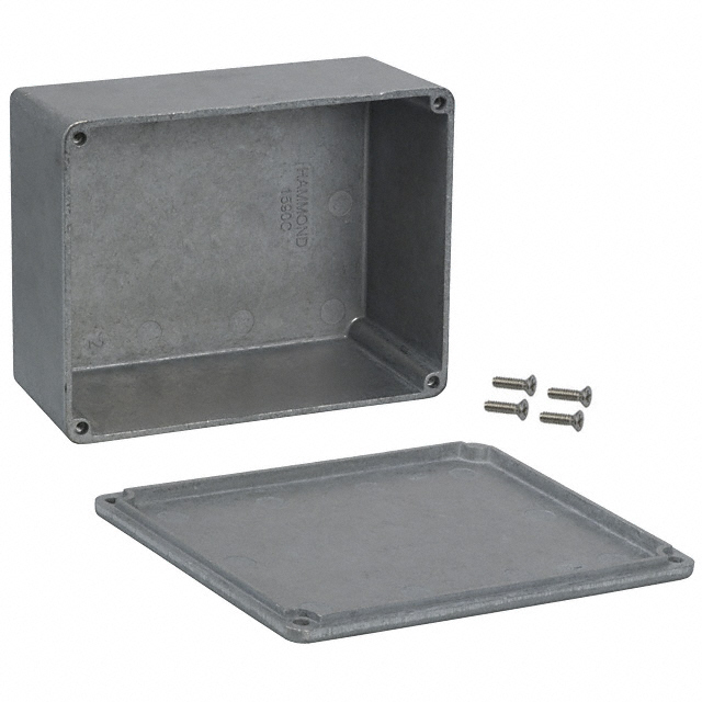 【1590C】BOX ALUM UNPTD 4.71"L X 3.7"W