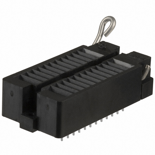 【24-6574-10】CONN IC DIP SOCKET ZIF 24POS TIN