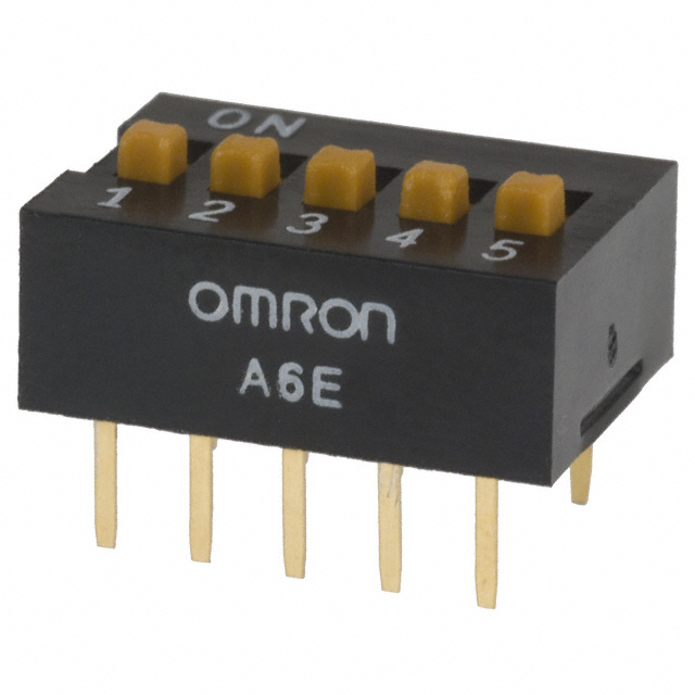【A6E-5104-N】SWITCH SLIDE DIP SPST 0.025A 24V