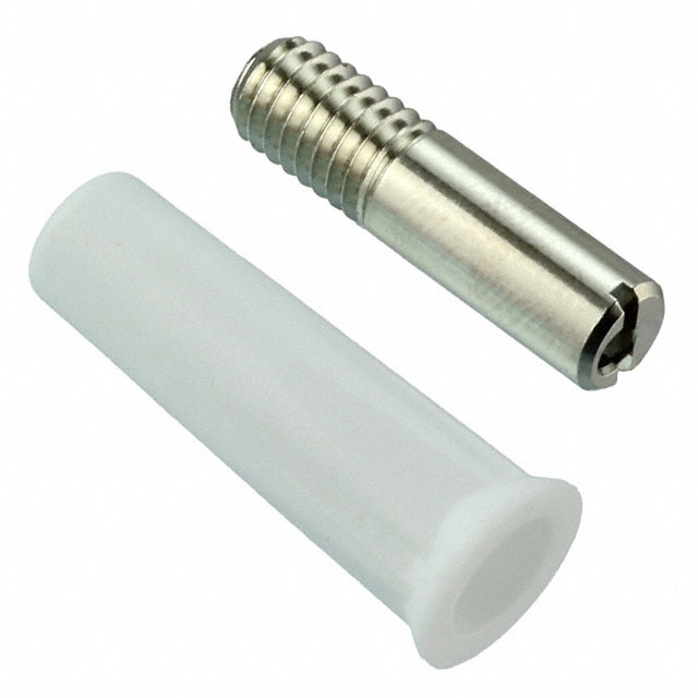 【CT2215-9】CONN BANANA JACK SCREW WHITE