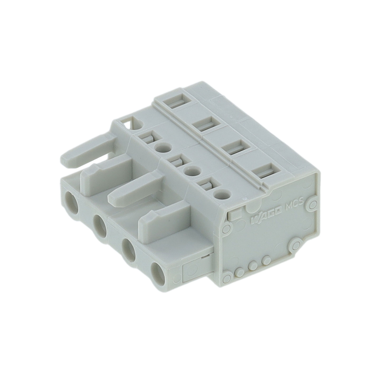 【721-204/026-000】TERM BLOCK PLUG 4POS 7.50MM