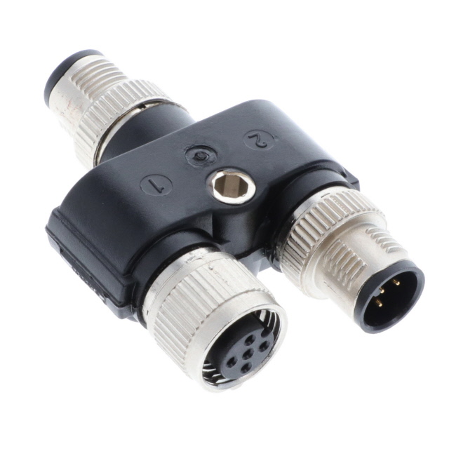 【1438079】CONN Y-ADPT 5P-5/5P M-F/M INLINE