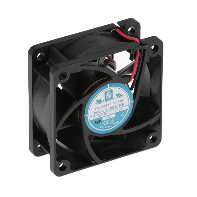 【OD6025-12LB】FAN AXIAL 60X25MM 12VDC WIRE