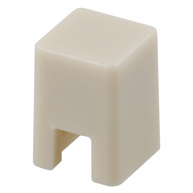 【B32-1000】CAP TACTILE SQUARE IVORY