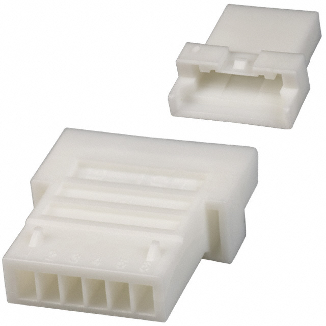 【PALR-06VF】CONN PLUG HSG 6POS 2.00MM