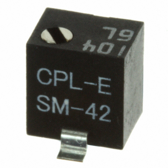 【SM-42TX104】TRIMMER 100K OHM 0.25W GW TOP