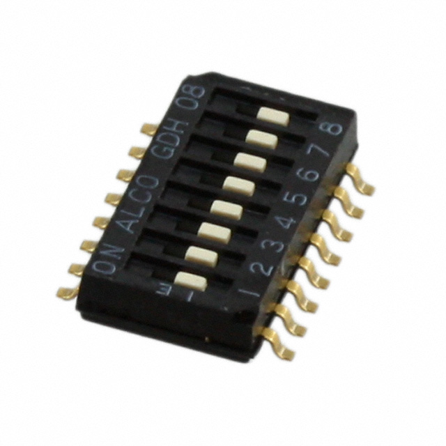 【1-1571983-1】SWITCH SLIDE DIP SPST 0.025A 24V