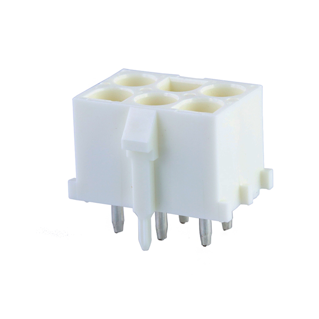 CONN HDR 6POS 0.25 TIN PCB【0432550027】