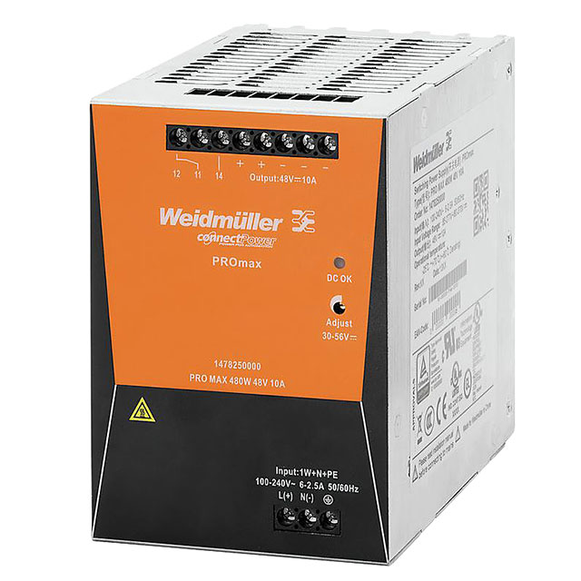 AC/DC DIN RAIL SUPPLY 24V 480W【1478190000】