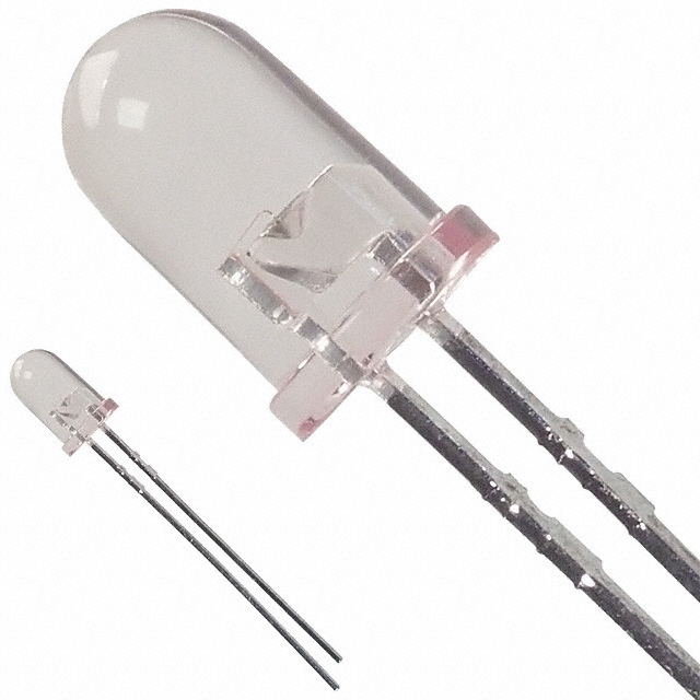 【HLMP-C415】LED ORANGE CLEAR T-1 3/4 T/H