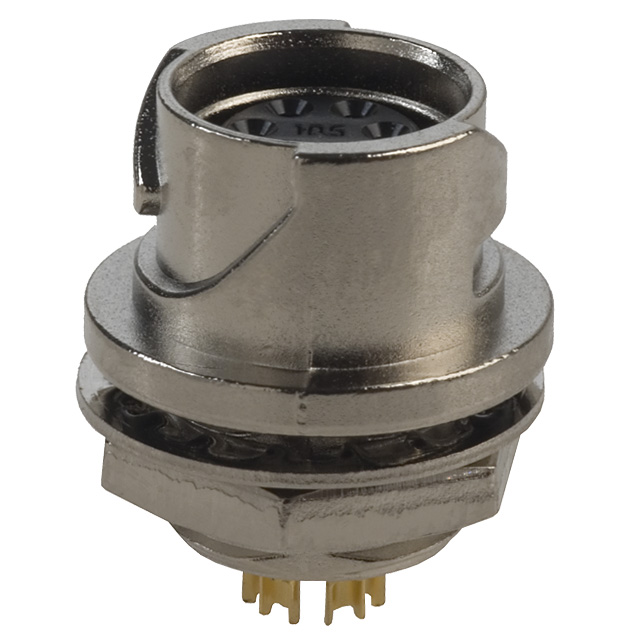 【LF07WBR-6S】CONN RCPT FMALE 6P GOLD SLDR CUP