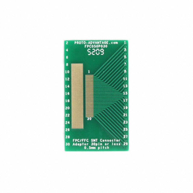【FPC050P030】FPC/FFC SMT CONNECTOR 0.5 MM PIT