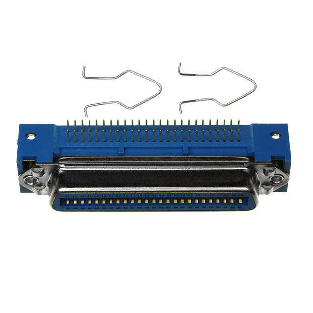 【112-050-213R001】CONN SCSI RCPT 50POS R/A SOLDER