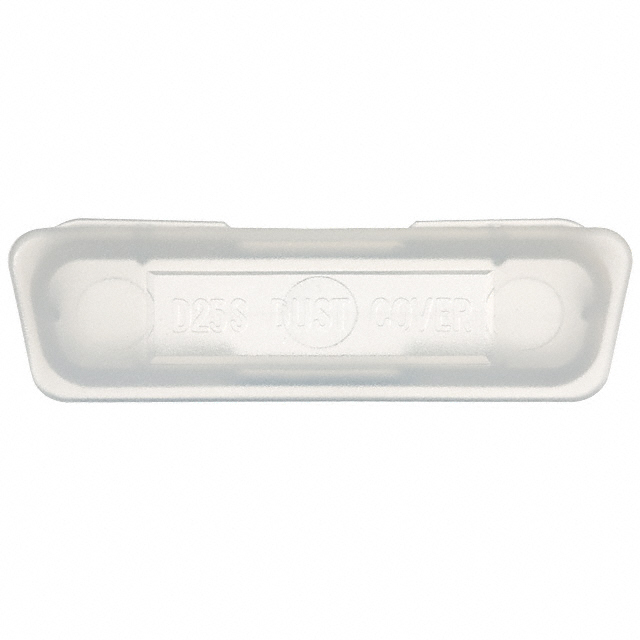【160-000-225R000】DUST COVER FOR FEMALE DSUB 25POS