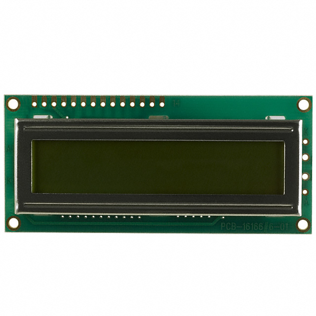 【MDLS-16166-SS-LV-G】LCD MOD 16 DIG 16 X 1 REFLECTIVE