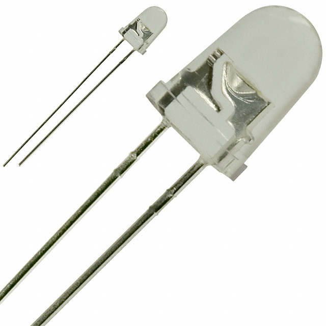 【UW5805S】LED WHITE CLEAR 5MM T/H