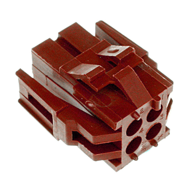 【1-640519-0】CONN PLUG HSG 4POS 4.20MM