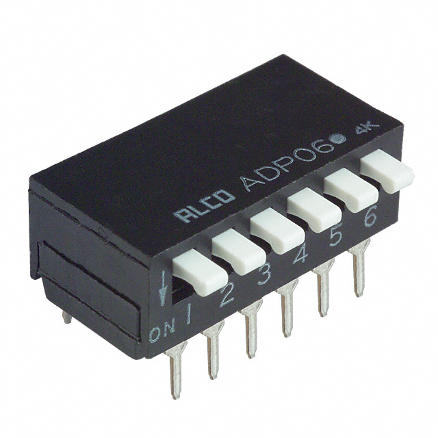 【1-1571999-6】SWITCH PIANO DIP SPST 0.025A 24V